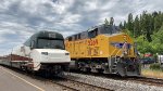 Amtrak Unloads As UP Passes